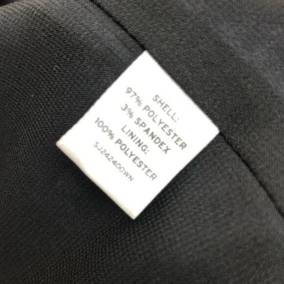 Sejour Open Draped Blazer w/ Pockets | 18W - Picture 8 of 9